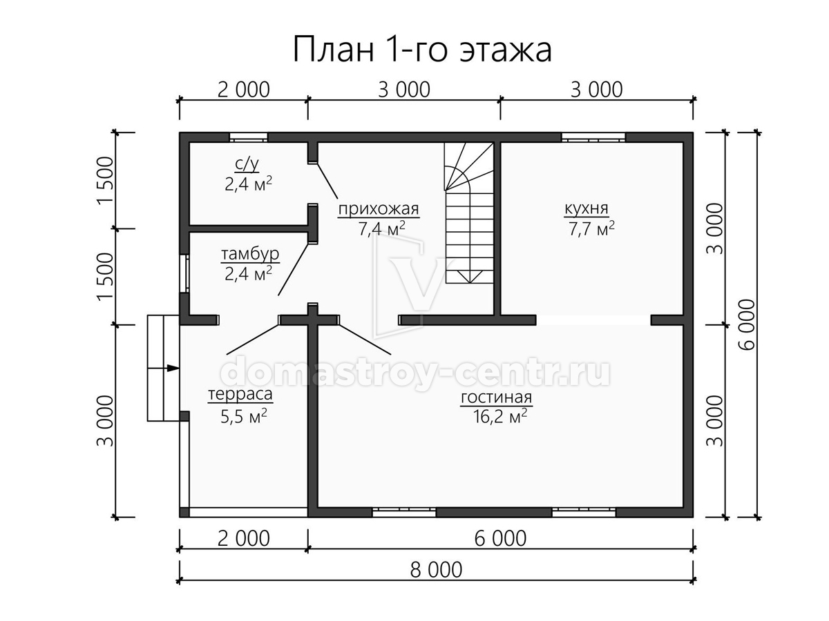 План 1 Проект дома ДК139