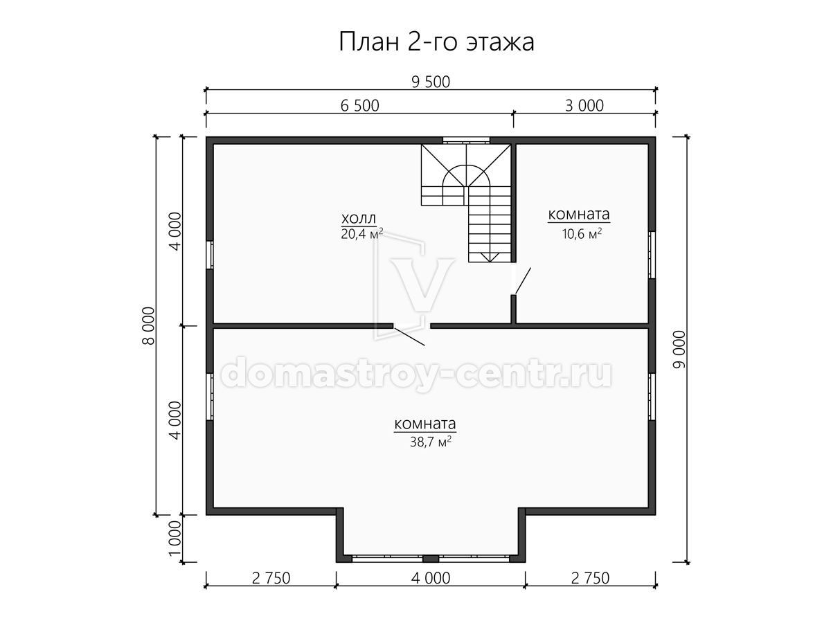 План Проект дома ДК200 — 2