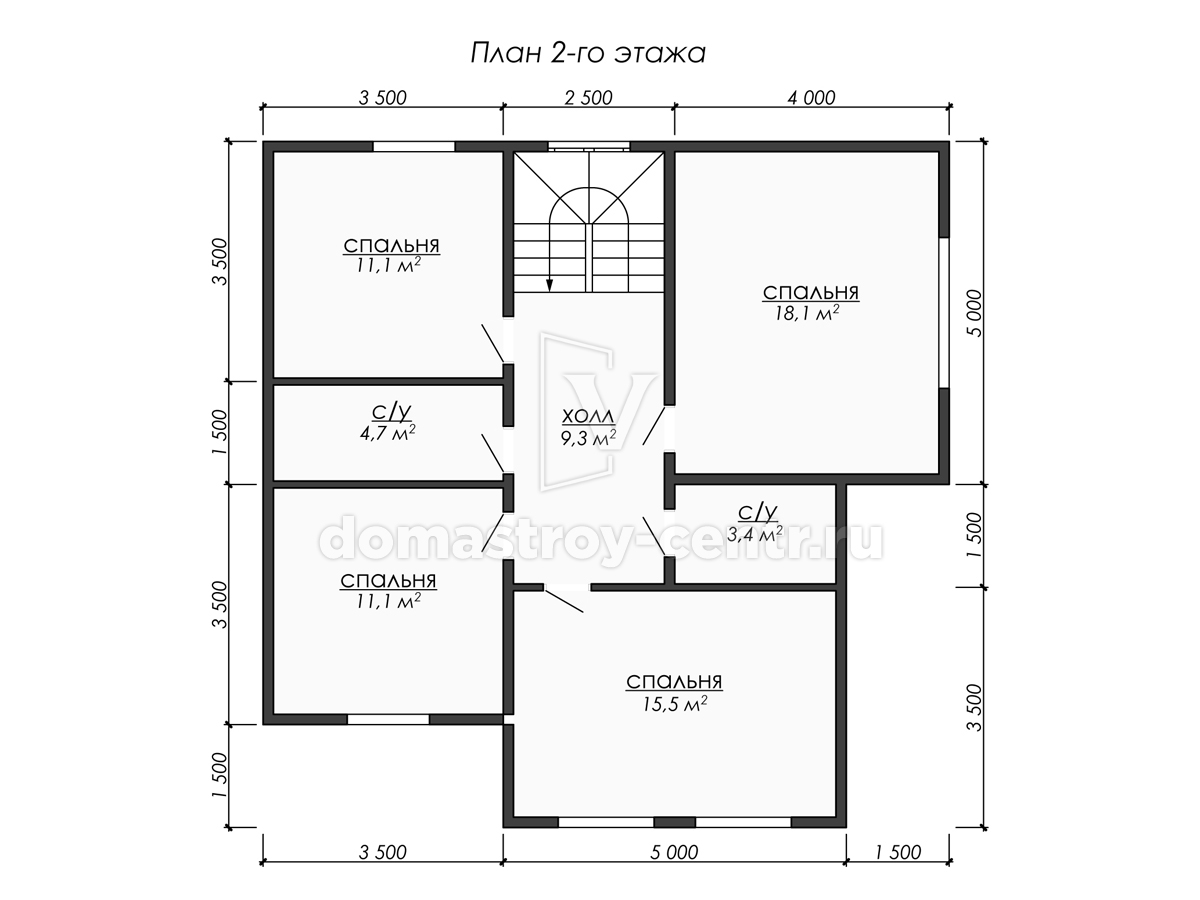 Проект дома ДК292 — план 2