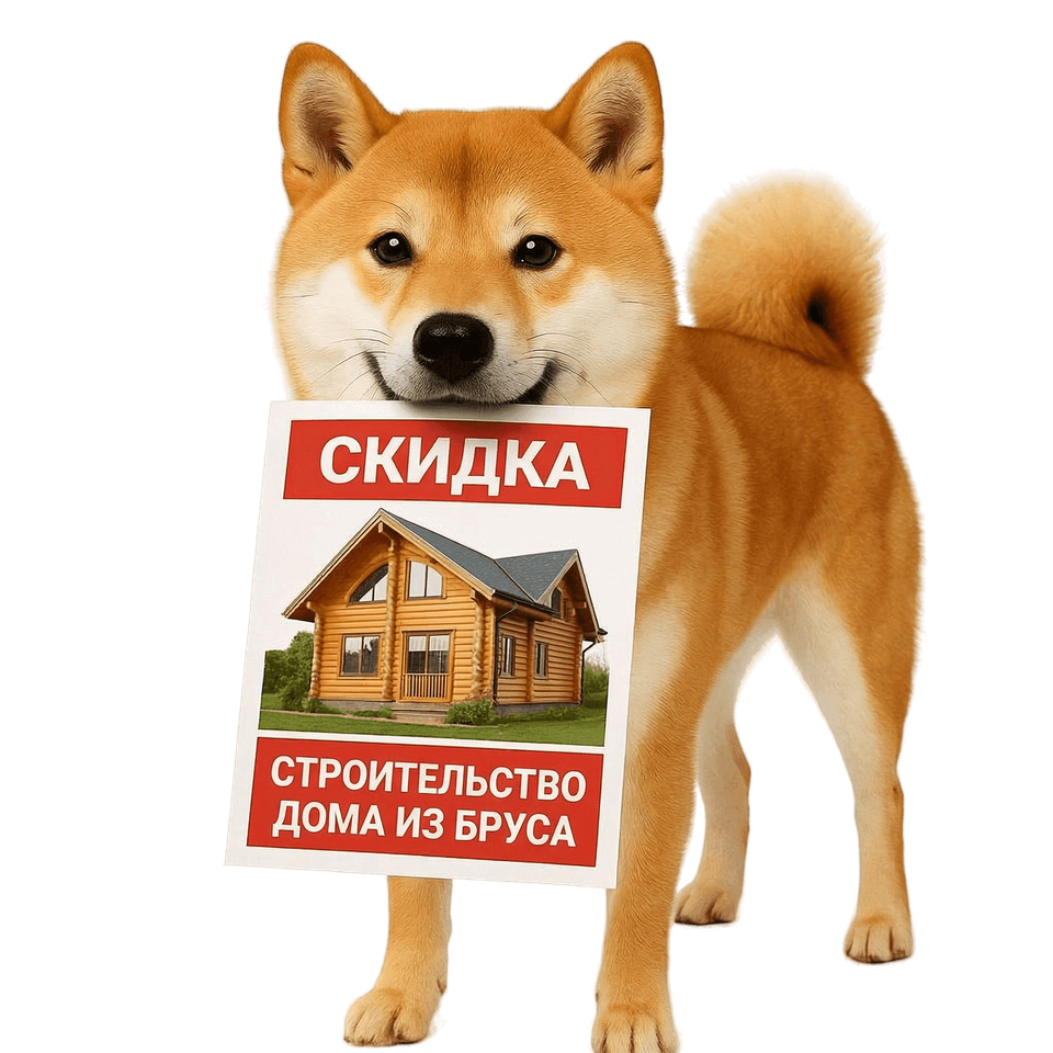 Акция: скидка на строительство дома